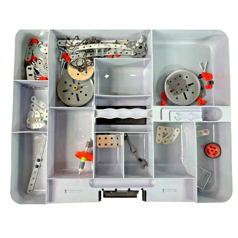 Meccano Erector Special Edition Building Set Parts in Case with Manual